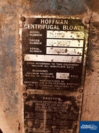 Image of Hoffman Multi Stage Blower, Model 75105A 02