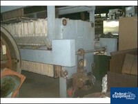 Image of 47.24" (1,200 MM) Hoesch Filter Press, 1,141 Sq Ft, 35.59 Cu Ft, Polypropylene 03