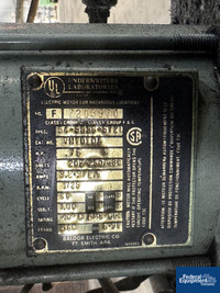 Image of 7.5 HP Myers Dual Shaft Vacuum Mixer, Model OOV550A-5-7.5, S/S, XP 23