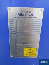 Image of 441.59 Sq Ft Alfa Laval Plate Exchanger, S/S, 150# 05
