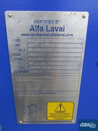 Image of 98.13 Sq Ft Alfa laval Plate Heat Exchanger, S/S, 150# 05