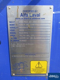 Image of 75.75 Sq Ft Alfa Laval Plate Exchanger, S/S, 150# 05
