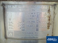 Image of Niagara Filter, Model 3312S, 76.2 SQ FT, 5.55 CF, S/S 06