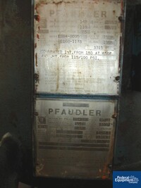 Image of 30 Gal Pfaudler Glass-Lined Reactor, 142/110# 11