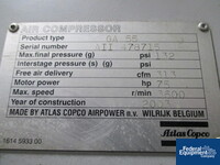 Image of GA55 Atlas Copco Air Compressor 10