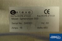 Image of Caleva Spheronizer, Model 500 02
