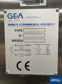 Image of 10 Liter GEA Collette High Shear Mixer, Model ULTIMA PRO 10 02