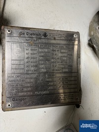 Image of 300 Gal De Dietrich Glass Lined Reactor Body, 100/100# 04