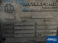 Image of 4.6 Cu Ft Littleford Mixer, Model FM-130, S/S, JKT 10