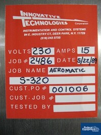 Image of Aeromatic Nica S320 Spheronizer, S/S 07