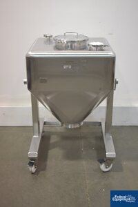 Image of 200 Liter Servo Lift stainless steel bin 02