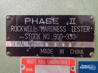Image of Phase II Rockwell Hardness Tester, Model 900-330 02