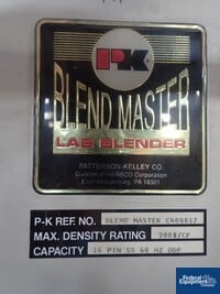 Image of 16 Quart P-K Twin Shell Blender, S/S, 200# Density 02