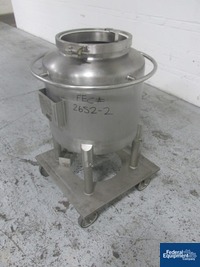 Image of 25 Gal Damrow Receiver Tank, 316 S/S, 75# 02