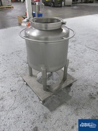 Image of 25 Gal Damrow Receiver Tank, 316 S/S, 75# 03