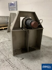 50 Cu Ft Twin Shell Blender, S/S
