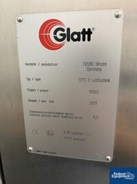 Image of Glatt CPS 3 Fluid Bed Dryer 02