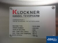 Image of PACK 2000 KLOCKNER TEVOPHARMA FLOW WRAPPER 26
