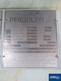 Image of 165 Cu Ft Pfaudler Glass Lined Double Cone Vacuum Dryer 16