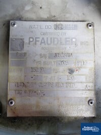 Image of 10 Gal Pfaudler Glass Lined Reactor, 150/120# 10