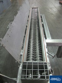 Image of 10" x 102" Twin Screw Feeder, S/S 08