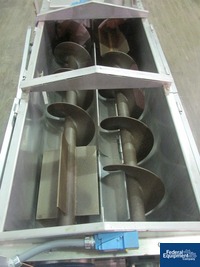 Image of 12" x 72" Anderson Dahlen Twin Screw Mixer, S/S 07
