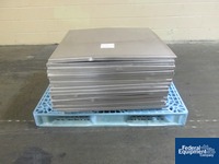 Image of 17 Stainless Steel Perforated Trays. 02