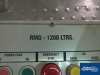 Image of 1,200 Liter Tapasys High Shear Mixer, Model RMG-1200 14