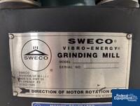 Image of Sweco Vibro-Energy Grinding Mill, Model DM04L, S/S 02