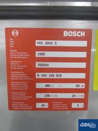 Image of Bosch Checkweigher, Model KKE2000 14