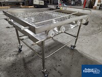 Image of Stainless Steel Cart, with Roller Rack 03