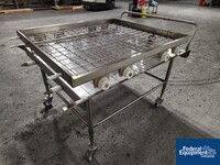 Image of Stainless Steel Cart, with Roller Rack 03