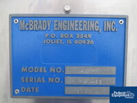 Image of McBrady Engineering Exterior Vial Washer/Dryer, Model 40 14