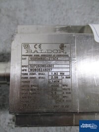 Image of Baldor Stainless Steel Mixer, Cat# SSBSM80C-275CA 02
