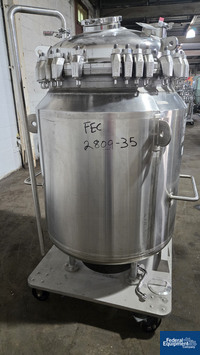 Image of 600 Liter Pfaudler Glass Lined Receiver Tank, 50# 04