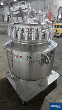 Image of 50 Gal Pfaudler Glass Lined Reactor Body, 50/150# 04