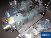Image of 3" TRICLOVER ROTARY LOBE PUMP, S/S, 5 HP 02