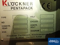 Image of Klockner Pentapack Blister Machine, Type EAS 30
