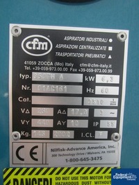 Image of CFM Portable Industrial Vacuum, Model 3507W-A 02