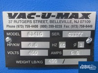 Image of Vac-U-Max Industrial Vacuum Cleaner, Model 61410 02