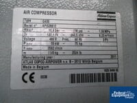 Image of 75 HP Atlas Copco Air Compressor, GA55 02