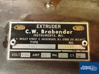 Image of 3/4" Brabender Extruder, Type EPL2-V7751, 24:1 L/D 09