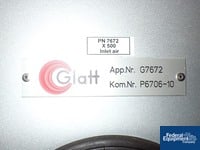 Image of Glatt WSG Pro 500 SC Fluid Bed Dryer, S/S 28