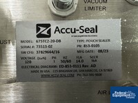Image of 20" Accu-Seal Vacuum Pouch Sealer, 675TC2 Series 02
