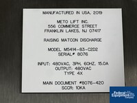 Image of Metolift Pillar Lift Discharge Station, Model M5414-83-C2D2 22