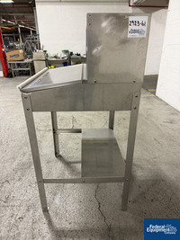 Image of Stand-up Work Desk, Stainless Steel 02