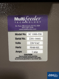 Image of MFT Automation Multifeeder Friction Feeder, Model MFT550ip3 21