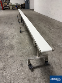 Image of 8" x 21" QC Industries Belt Conveyor, S/S Frame 02