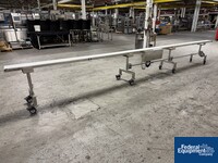 Image of 8" x 21" QC Industries Belt Conveyor, S/S Frame 03