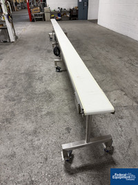 Image of 8" x 21" QC Industries Belt Conveyor, S/S Frame 02